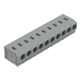 PCB terminal block 2.5 mm² Pin spacing 5/5.08 mm gray