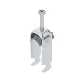 BS-H2-K-22 ALU Clamp clip 2056 double 16-22mm