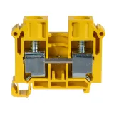 Rail-mounted screw terminal block ZSG1-35.0z yellow