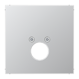Centre plate for 1 loudsp. or BNC socket AL2962-1