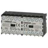 Micro contactor relay, 4-pole (2 NO & 2 NC), 12 A AC1 (up to 440 VAC),