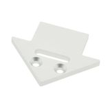 Profile end cap LBE angular with longhole incl. Screws