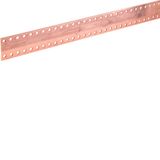 Copper rail quadro 80x5 L1750 mm