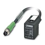 SAC-2P-M8MS/6,0-PUR/BI-1L-Z180 - Sensor/actuator cable