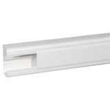 Trunking fully assembled - 50x105 - 1 cover 65 mm - 2 m - white