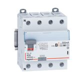 RCCB DX3 4 pole 40A type B 300mA