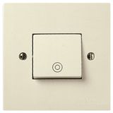 1P NO 10A push button ivory