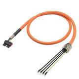 Power cable pre-assembled TYPE 6FX8002-5CP45 4X10C, SCREW GLAND M50/ 1PH813. 6FX8002-5CP45-1BF0