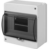 MINI S-6 CASING SURFACE MOUNTED PE+N WITH SMOKED DOOR