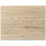 Plate 4M wood white oak