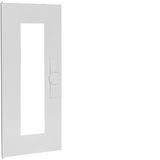 Door, univers, right, transparent, RAL 9010, for enclosure IP44 650x30