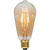 LED Lamp E27 ST64 Plain Amber