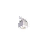EUTRAC power socket adapter, white RAL 9016