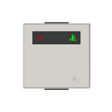 8580.4 DN Cover plate DND/MUR signal/push button for Switch/push button Two-part rocker Sand - Sky Niessen