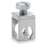 Connector for busbar 2.5 mm² - 35 mm² silver-colored