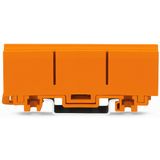 Mounting carrier for single- and double-row con. 2273 Series orange