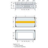IP65 enclosure Aluminium (RAL 7032) WxHxD (240x100x160 mm)