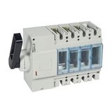 Isolating switch - DPX-IS 630 with release - 3P - 630 A - left-hand side handle