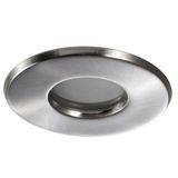 Rain 1 Recessed Light Satin Nickel