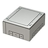 Installation box for floor box RB 4M, 208,5x182x83-128mm