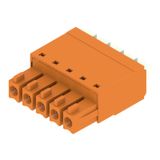 PCB plug-in connector (wire connection), Socket connector, 3.81 mm, Nu