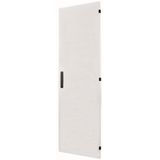 Section door, closed IP55, left or right-hinged, HxW = 2000 x 850mm, grey