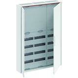 CA37K ComfortLine Compact distribution board, Surface mounting, 144 SU, Isolated (Class II), IP44, Field Width: 3, Rows: 7, 1100 mm x 800 mm x 160 mm