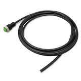 Supply cable, pre-assembled, 7/8 inch 7/8 inch 3-pole