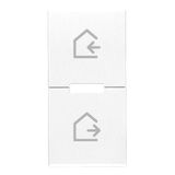 2 half buttons 1M scenario symbol white