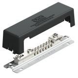 1809 AM Equipotential busbar with metal foot, for outside 188mm