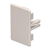 WDK HE40060CW  End piece, for WDK channel, 40x60mm, creamy white Polyvinyl chloride