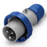 CONNECTOR 2P+E IP44 32A 6h 200-250V AC