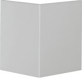 External corner lid for wall trunking BR lid 80mm in light grey