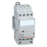 Power contactor CX³ - with 230 V~ coll - 4P - 400 V~ - 25 A - 4 N/O