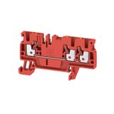 Feed-through terminal block, PUSH IN, 2.5 mm², 800 V, 24 A, Number of 