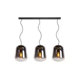 Lucide GLORIO - Pendant light - 3xE27 - Black