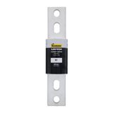 Eaton Bussmann series KLU fuse, 600V, 1000A, 200 kAIC at 600 Vac, Non Indicating, Current-limiting, Time Delay, Bolted blade end X bolted blade end, Class L, Bolt