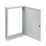 Wall-mounted frame 2A-18 with door, H=915 W=590 D=250 mm