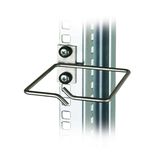 Cable Organizer Metal 80x80mm for mounting to 19"-rail