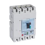 MCCB DPX³ 630 - S2 electronic release - 4P - Icu 100 kA (400 V~) - In 630 A