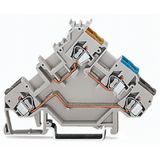 3-conductor sensor terminal block with colored conductor entries 2.5 m
