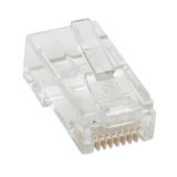 Category 6 UTP RJ45 field plug to be crimped