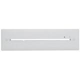 Recessed frame white for emergency luminaires Design K2