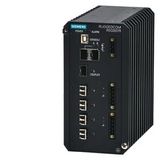 RUGGEDCOM RSG907R is a 7 port industrially hardened, fully managed Ethernet switch featuring an integrated HSR/PRP RedBox for use in harsh industrial environments.  6GK6490-7RB00-3CN0