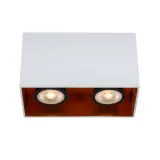 Lucide BIDO - Ceiling spotlight - 2xGU10 - White