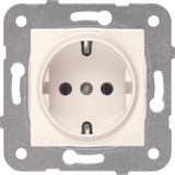 Karre-Meridian Beige Earthed Socket