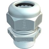 V-TEC L PG16 SGR  Cable gland, with long connection thread, PG16, silver gray Polyamide