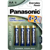 PANASONIC Everyday Power LR6 AA BL4+2