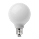 Incandescent Bulb GLOBE E27 25W G80 OPAL Dekor