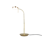 Monza LED table lamp matt brass
